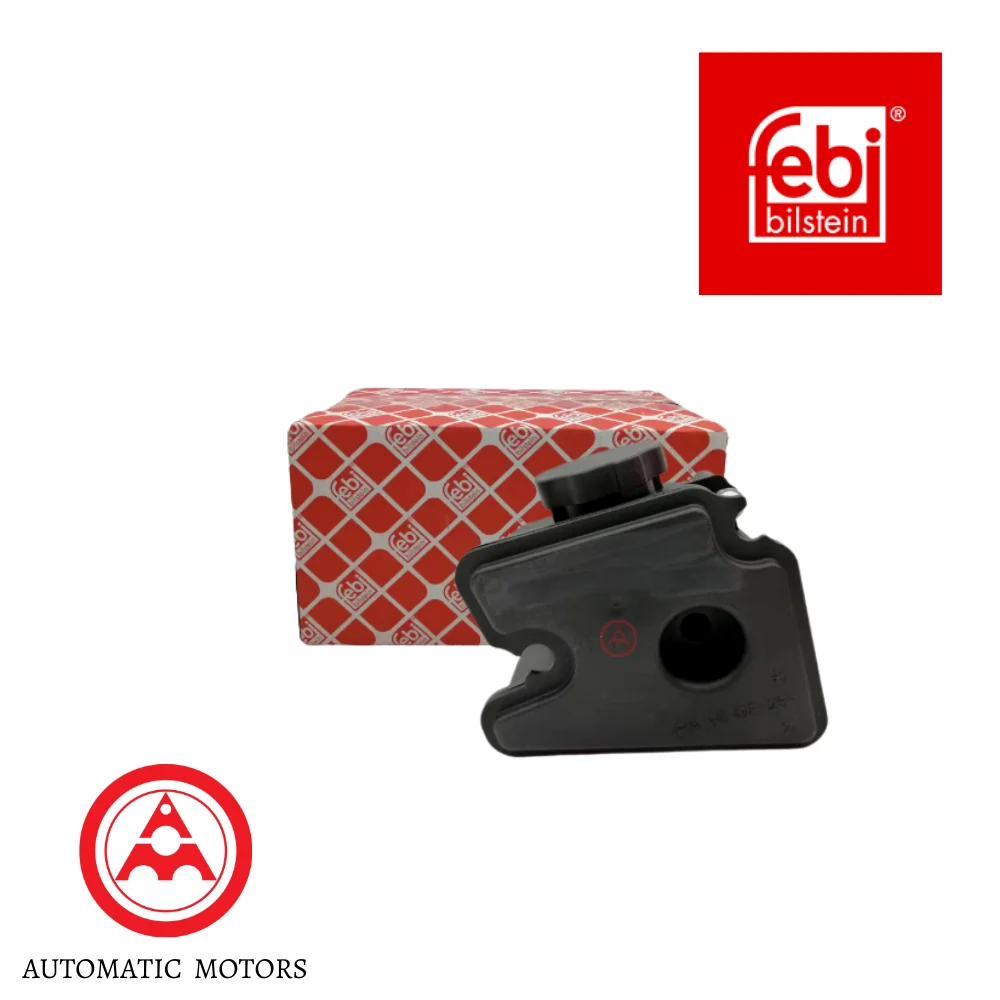 Mercedes Benz FEBI Steering Hydraulic Pump Tank Fluid With Cap W203 W204 W207 W209 W211 W212 W219 W221 W230 0004602383 0