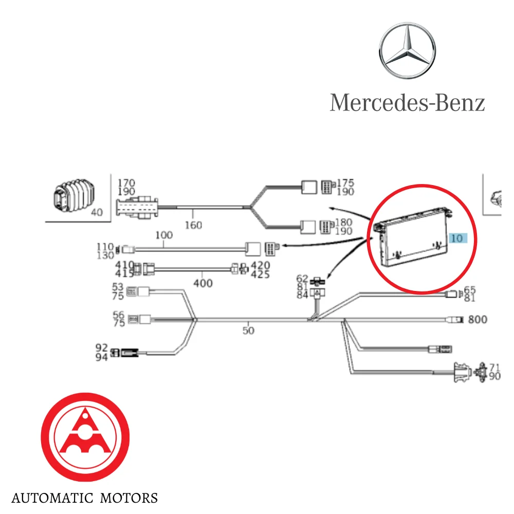 Original Mercedes Benz Front Door Control Unit R/H W203 RELAY 2038205626 2038201485 2038200626 2038206426