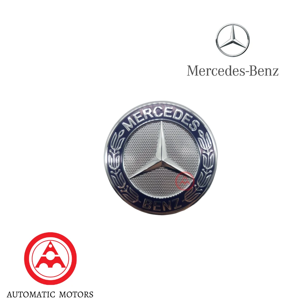 Original Mercedes Benz Bonnet " BADGE " Logo [Blue] W205 W212 W213 2128170316