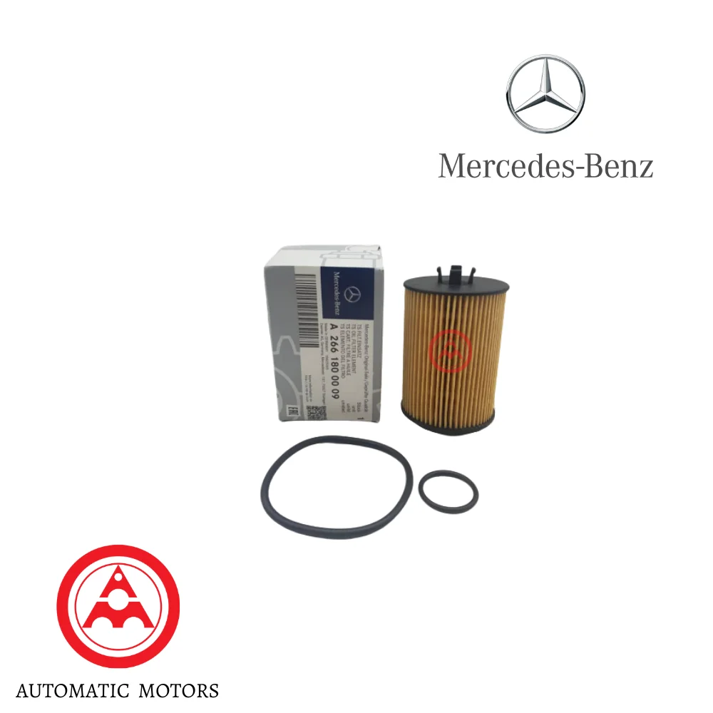 Original Mercedes-Benz Oil Filter M266 W169 W245-P 2661800009 E146HD108 OX382D 2661840325 0143220012