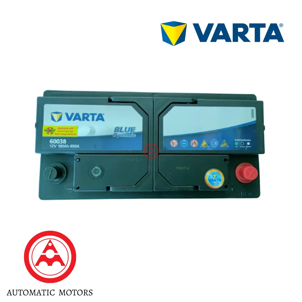 Mercedes Benz Varta Battery 12V100AH 650CCA DIN100 W203 W210 W211 W219 W209 W208 W202 W201 W126 W124 0009823308 00554125