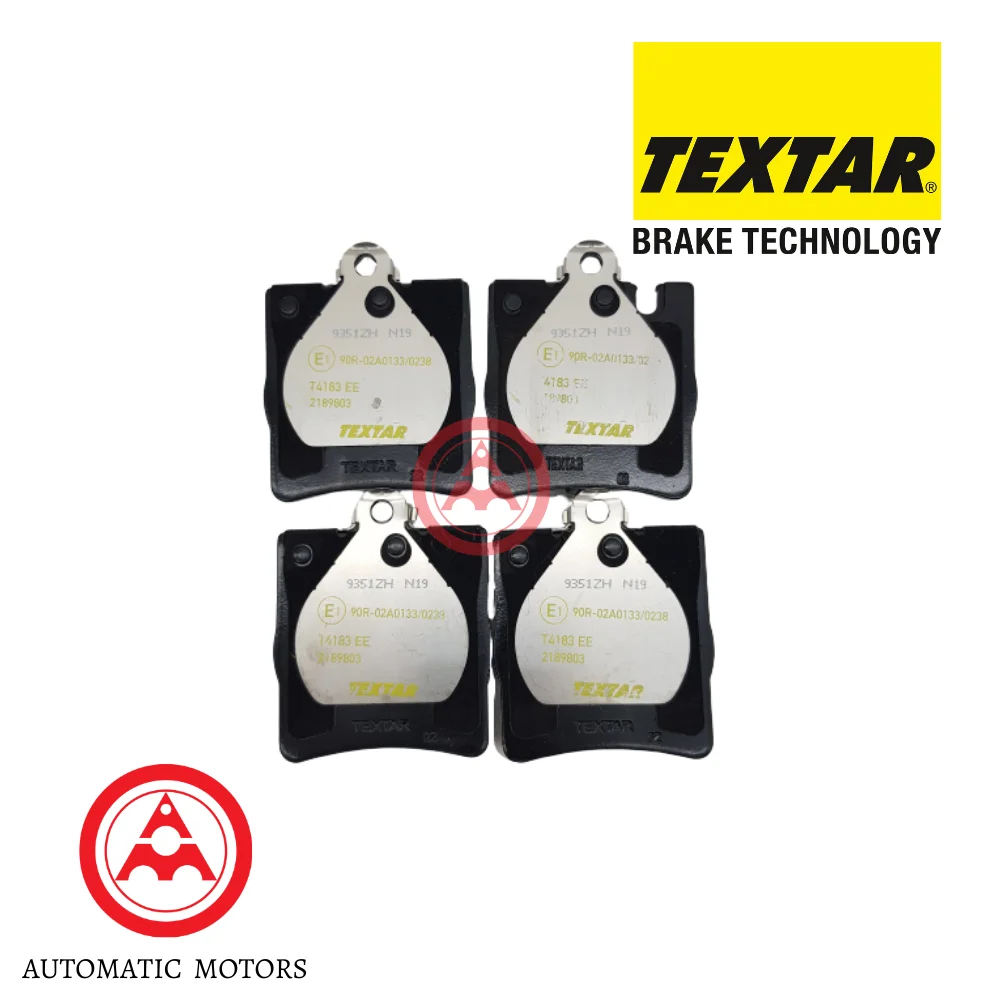 Mercedes Benz Textar Rear Brake Pad Set W210 V6-E240/280 98 W203-C240 270 1-Pin 0024205220 2189803 0034202820
