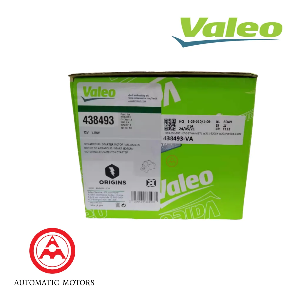 Mercedes Benz Valeo Engine Starter M271 W211 W203 W204 0001107406 005151390180 0051514001 0001107540 458641 438493 01252