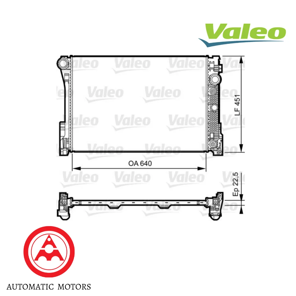 Mercedes Benz Valeo Radiator W172 W204 W207 W212 2045004303 2045000203 2045000303 2045000403 2045001503 2045002203 20450