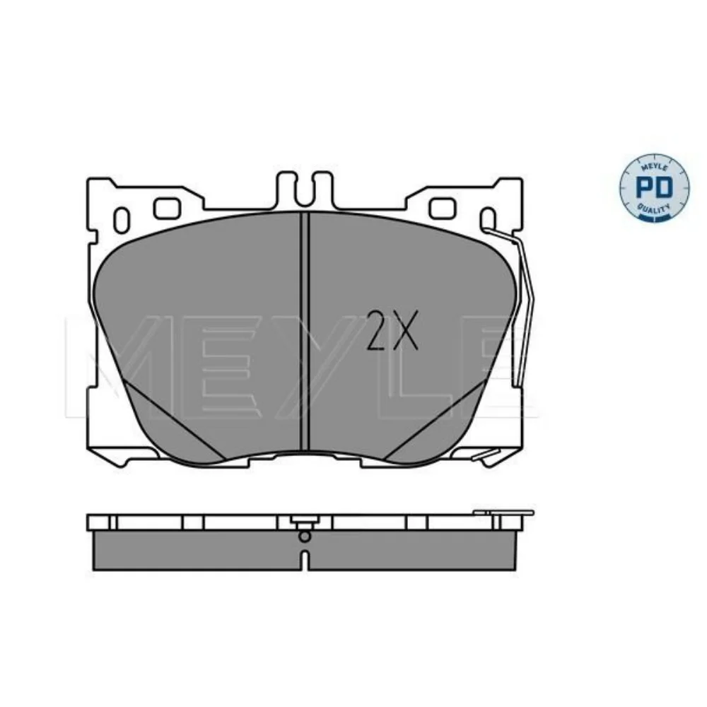 Mercedes Benz Meyle Front Brake Pad Set W253-GLC250 Amg/Sports W205-C43 W213-E350e W238-E300 0004207900 0004209000 00042