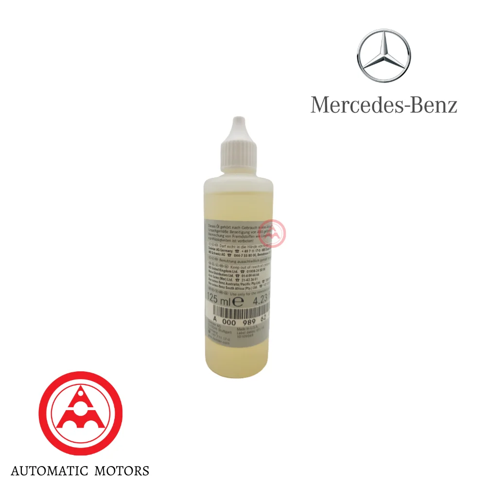Original Mercedes Benz Supercharger Oil 125ML For All Supercharger 0009896201