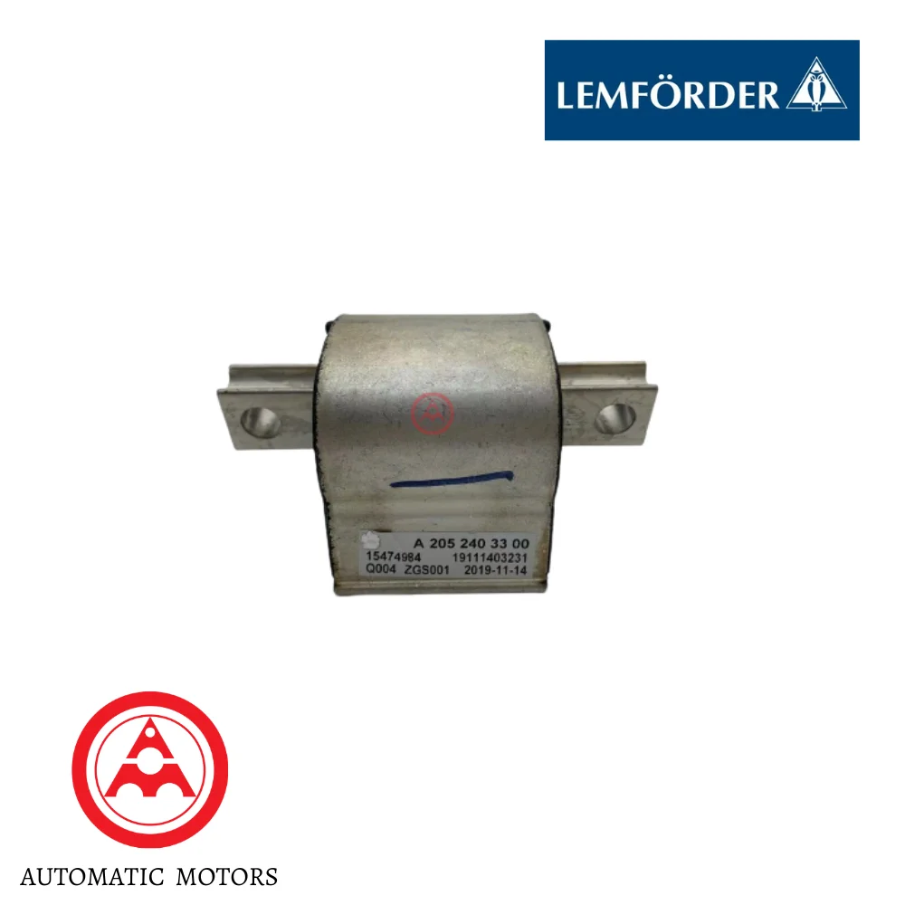 Mercedes Benz Lemforder Front Transmission Mounting / Gearbox Mounting W205 W213 W253 2052405100 2052403300 2052400818 3