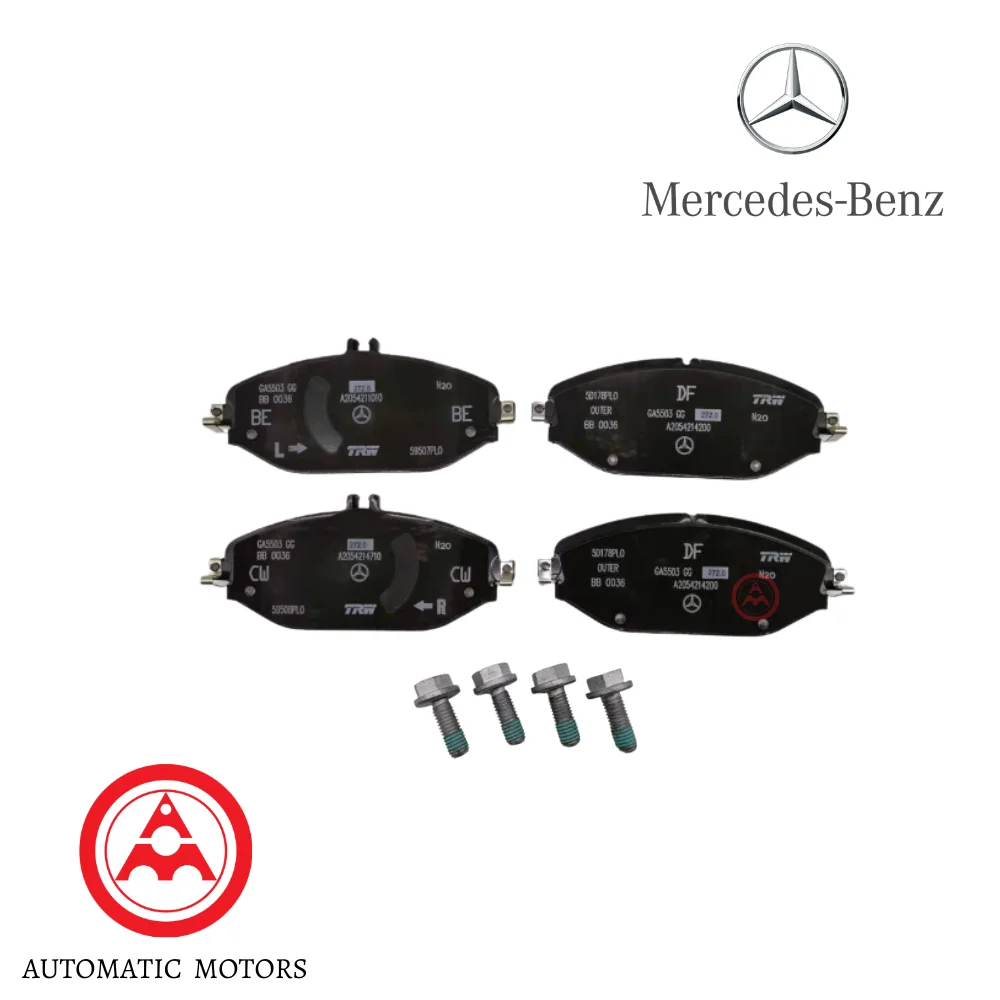 Original Mercedes Benz Front Brake Pad Set W205 W213 W238 W253 0004209300 0084202820 2207601 0252207619