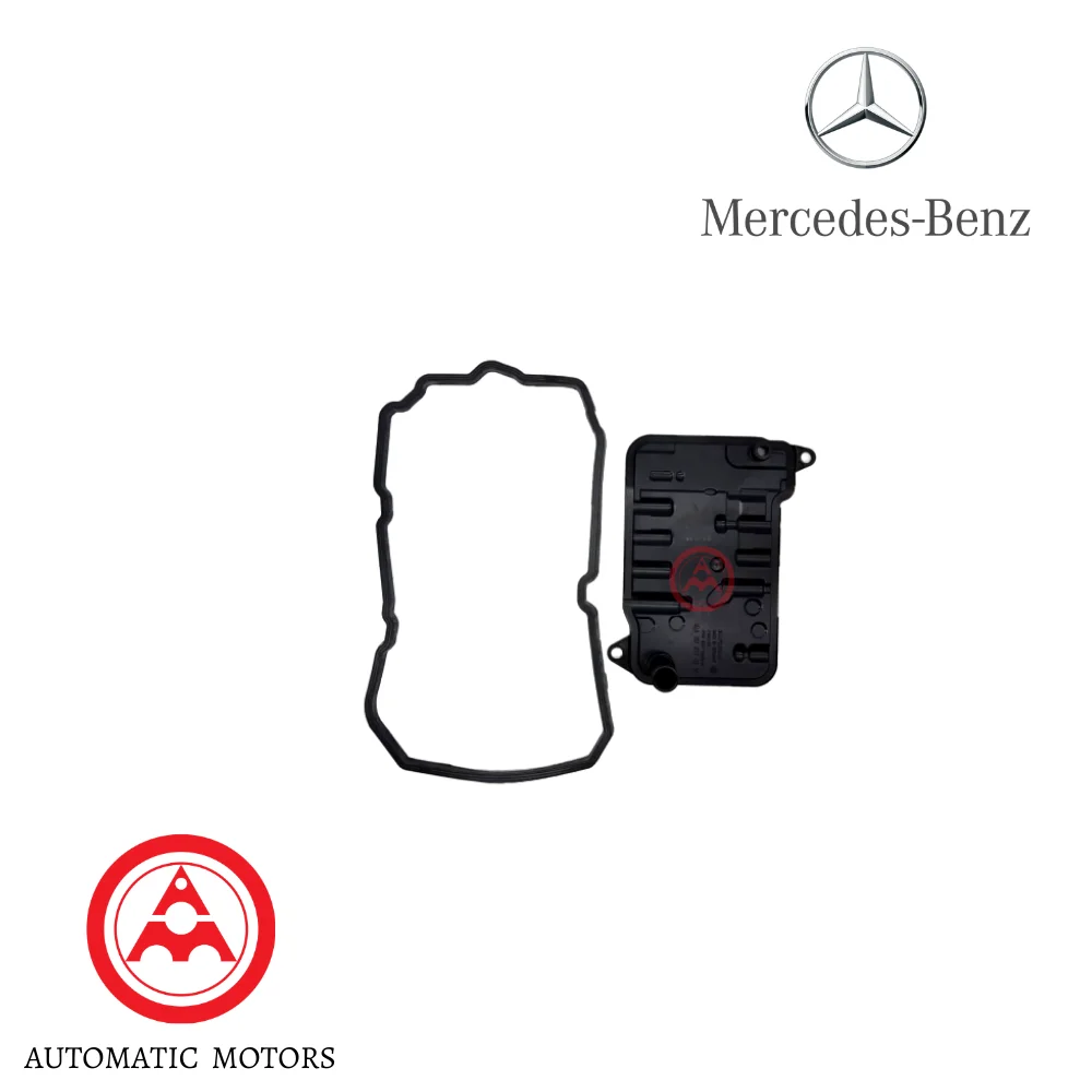 Original Mercedes Benz Auto Transmission Filter + Oil Pan Gasket 724 2 W222 S400 Hybrid W212 E300 Hybrid Made In German