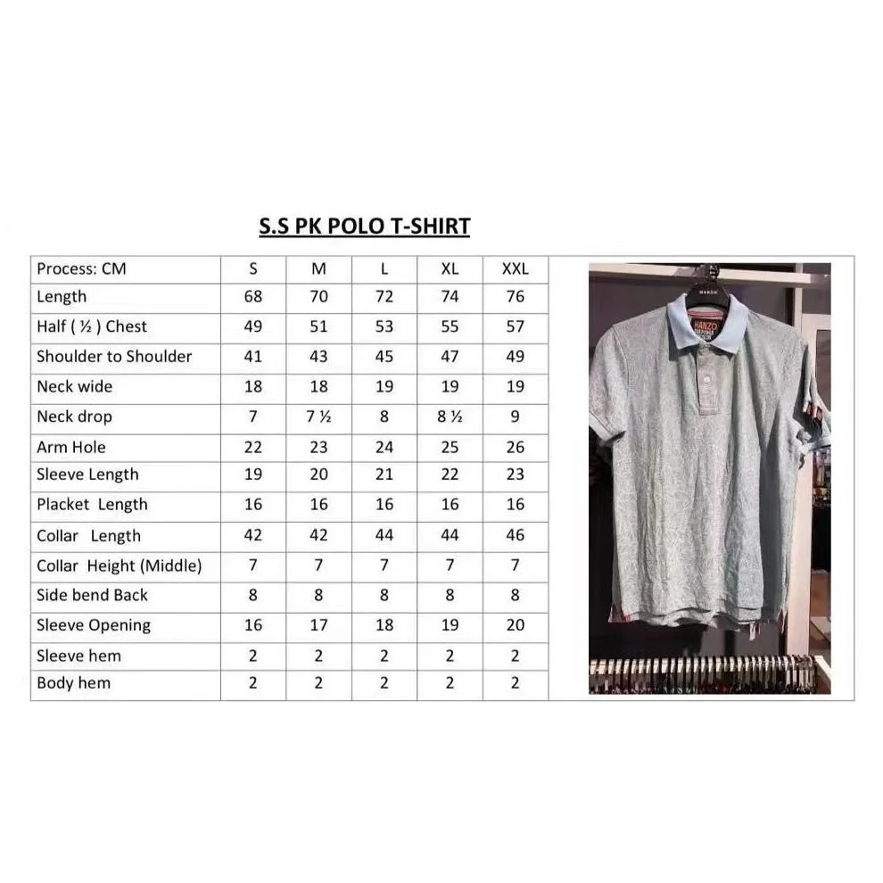 HANZO Men Polo Shirt