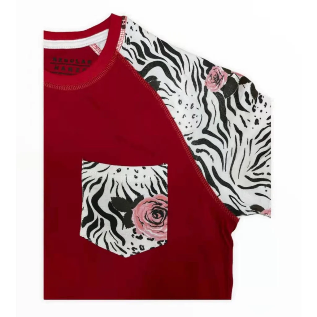 HANZO Men Rose Print