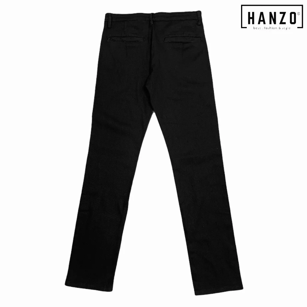 HANZO Men Slim Fit L
