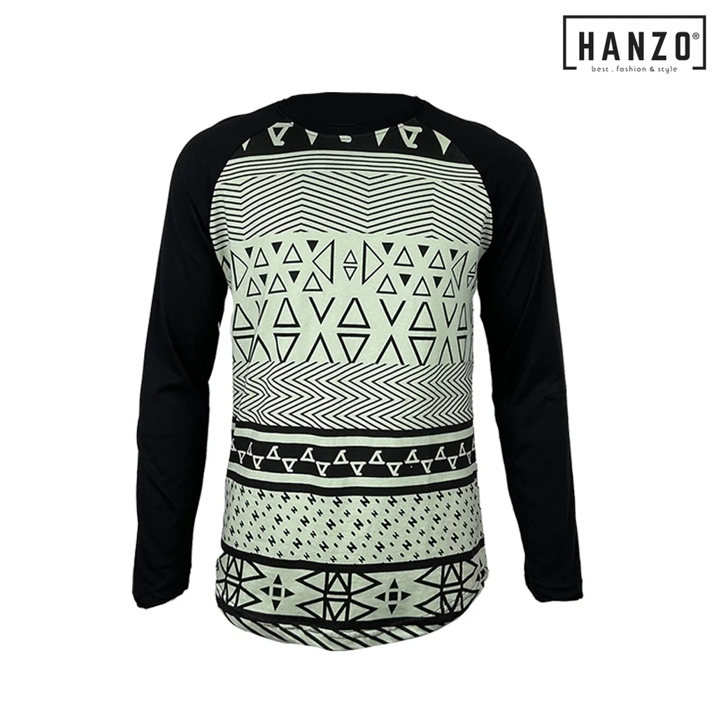 HANZO Men Long Sleev