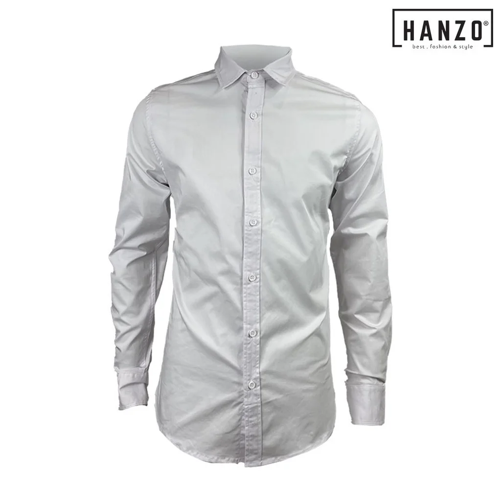 HANZO Men Casual Lon