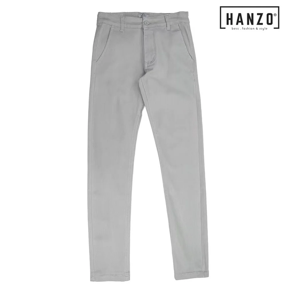 HANZO Men Slim Fit L