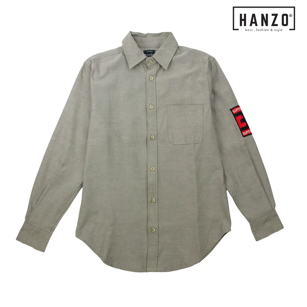 HANZO Men Shirt Long