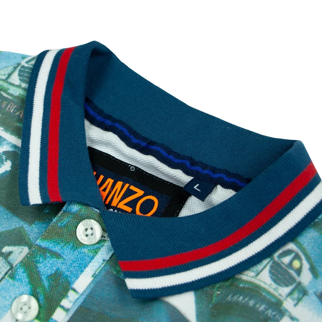 HANZO Men Short Slee