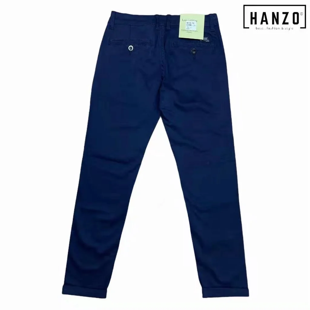 HANZO Men Skinny Lon