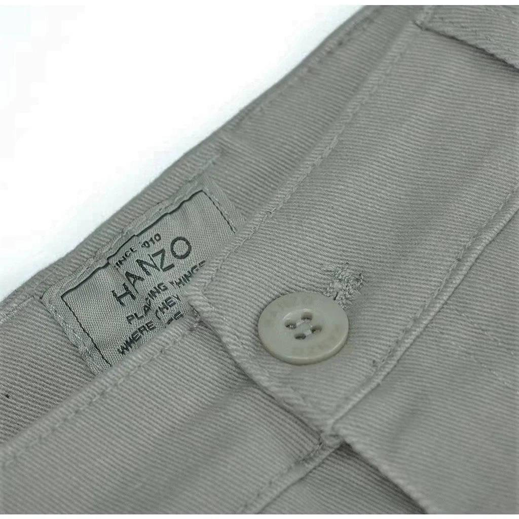 HANZO Men Slim Fit L