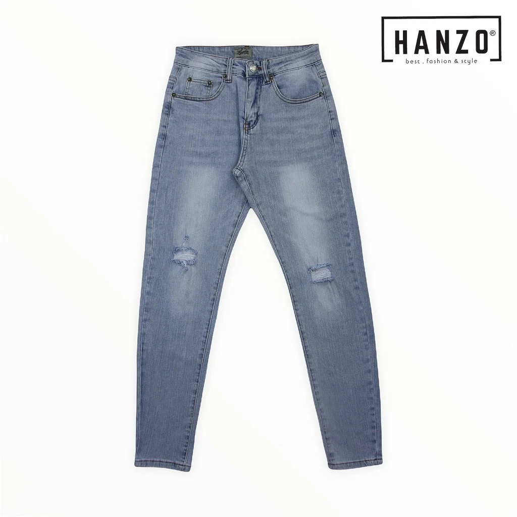 HANZO Men Ripped Ski