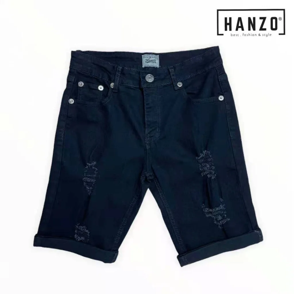 HANZO Men Ripped Sli