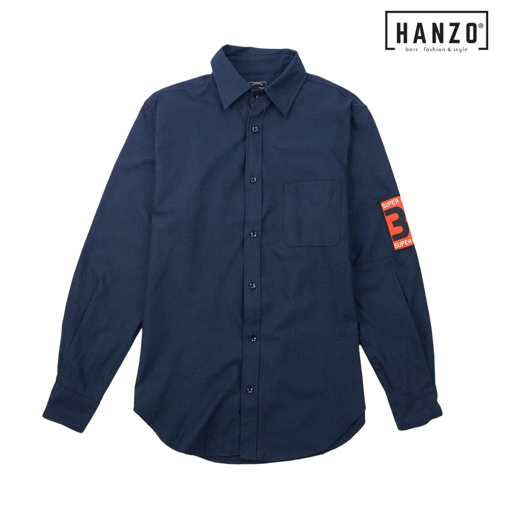 HANZO Men Shirt Long