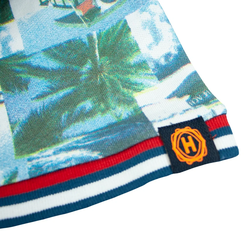 HANZO Men Short Slee
