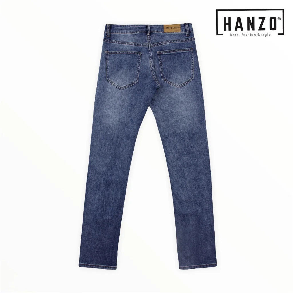 HANZO Men Slim Fit L