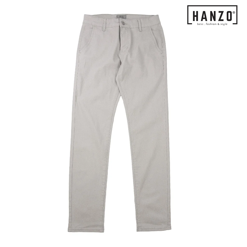 HANZO Men Slim Fit L