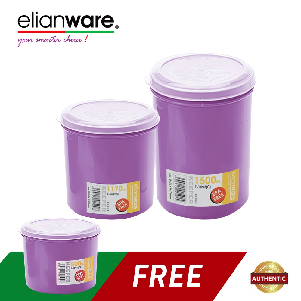 Elianware 3 Pcs Roun