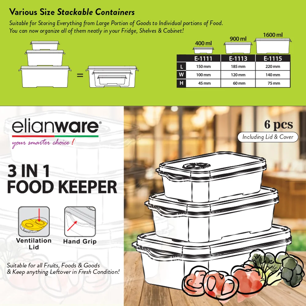 Elianware 3 Pcs BPA