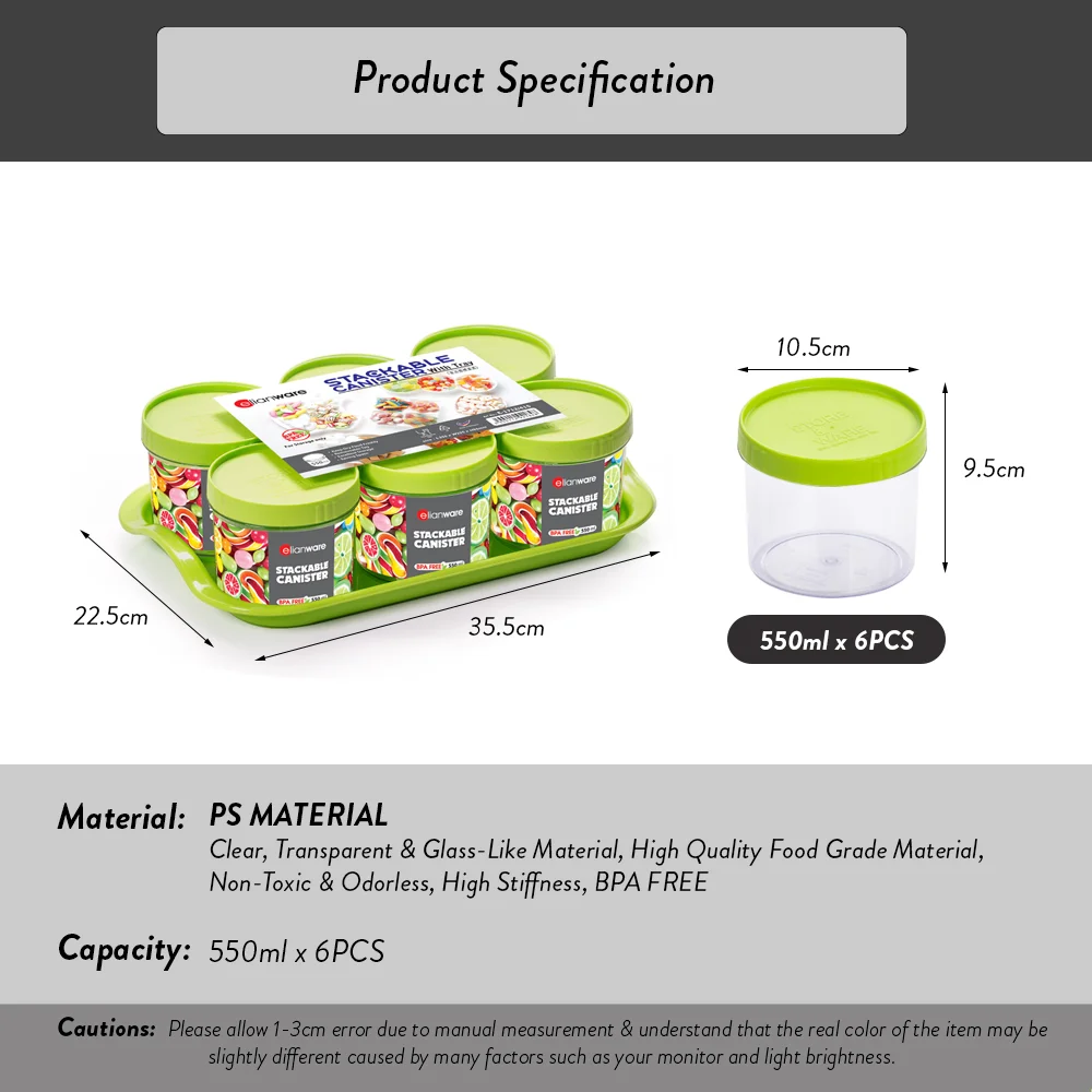 Elianware (550ml x 6