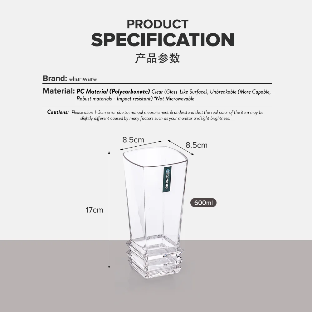 Elianware 600ml Unbr