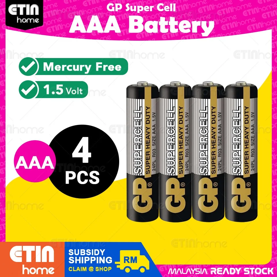 GP BATTERY AAA / AA