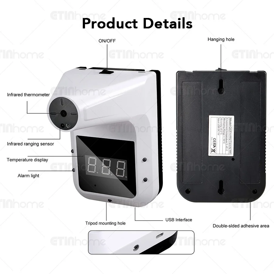LCD Infrared Thermom