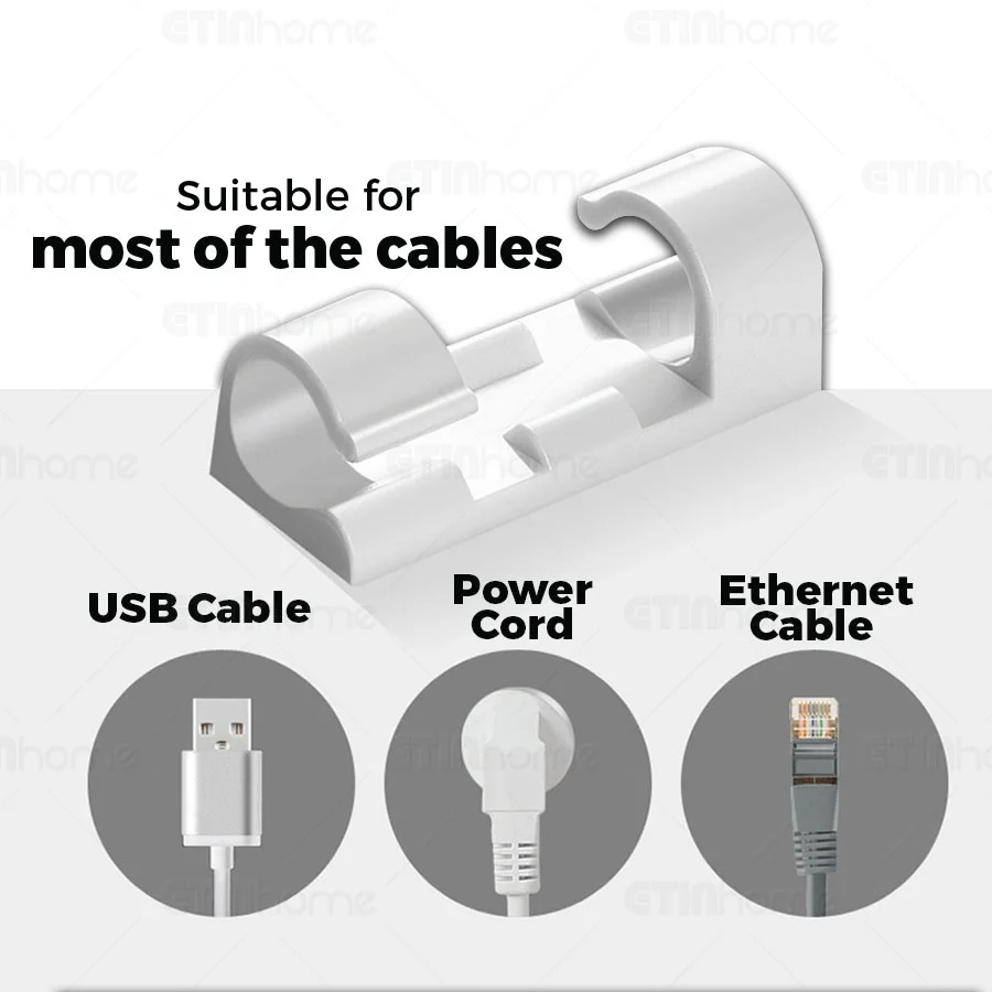 Cable Clips 20pcs /