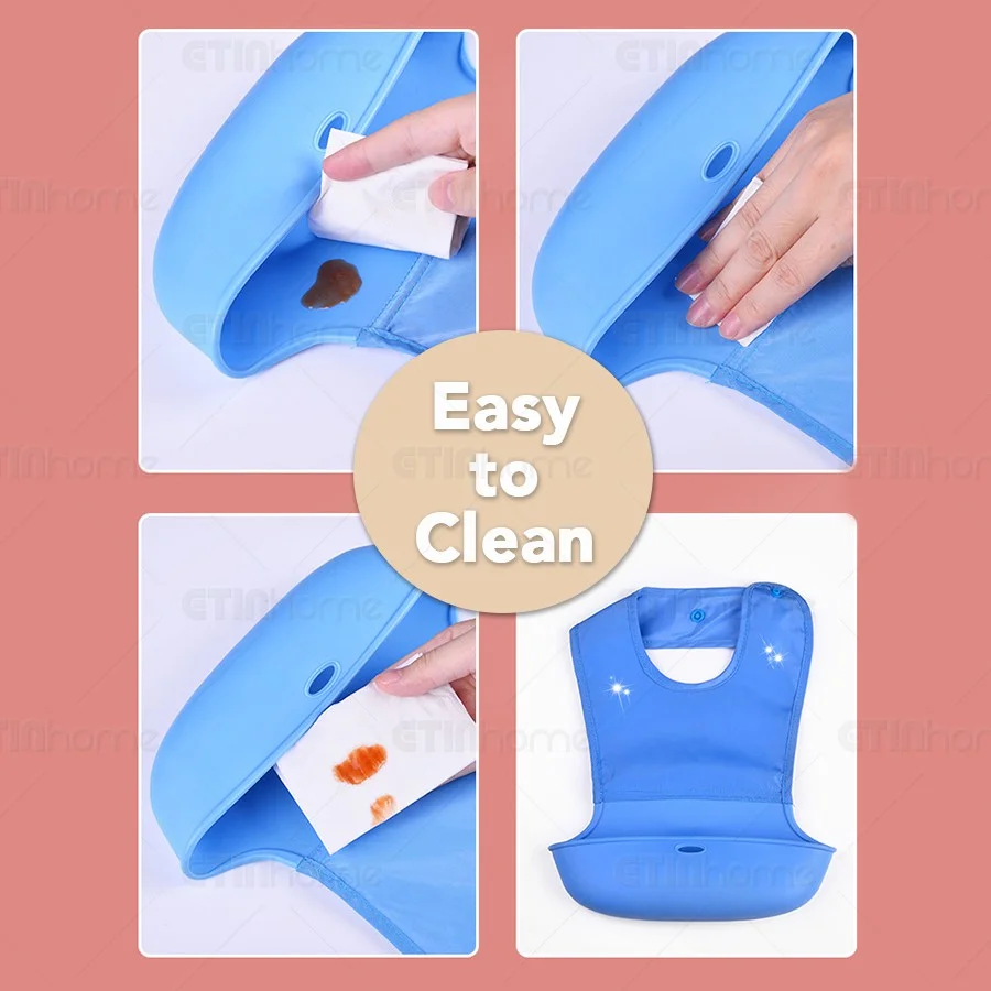 Foldable Baby Bib wi