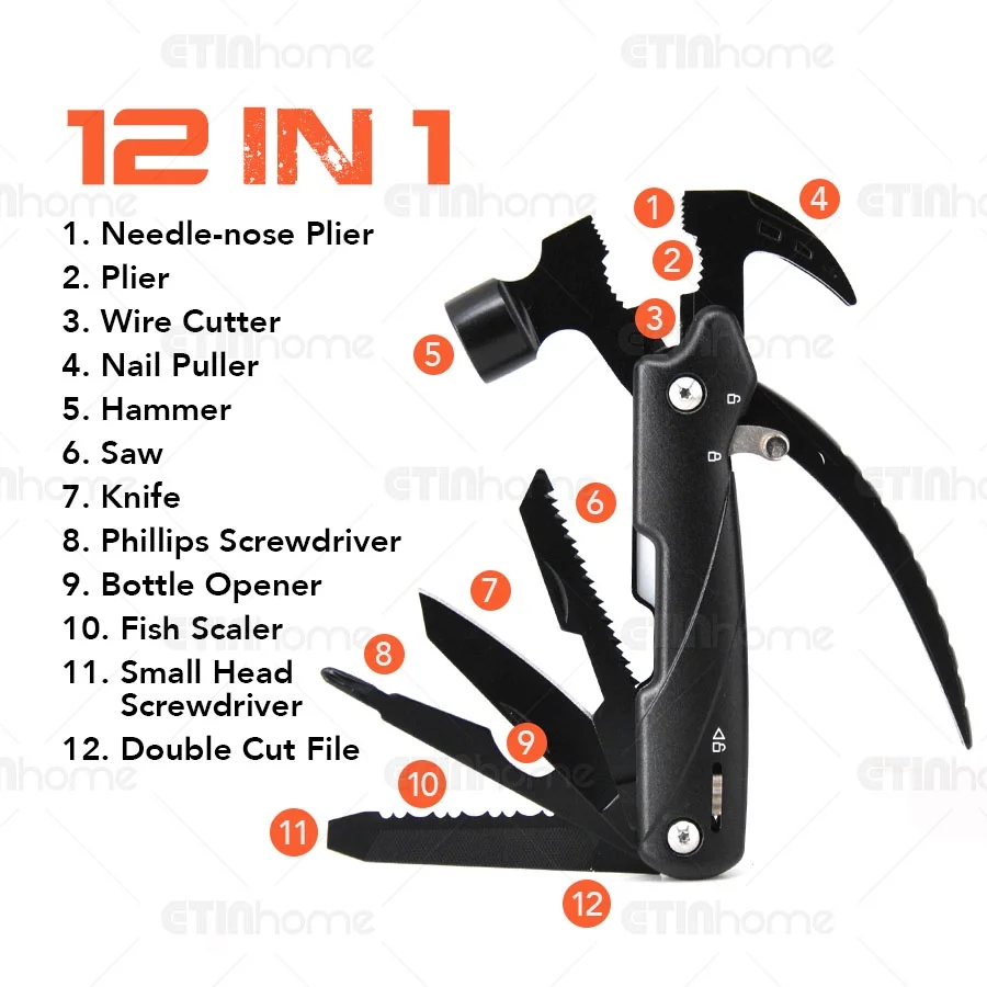 Camping Hammer 12 In