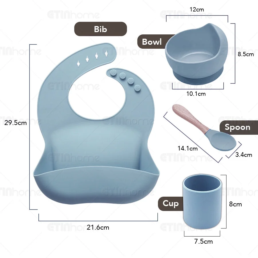 Silicone Baby Tablew