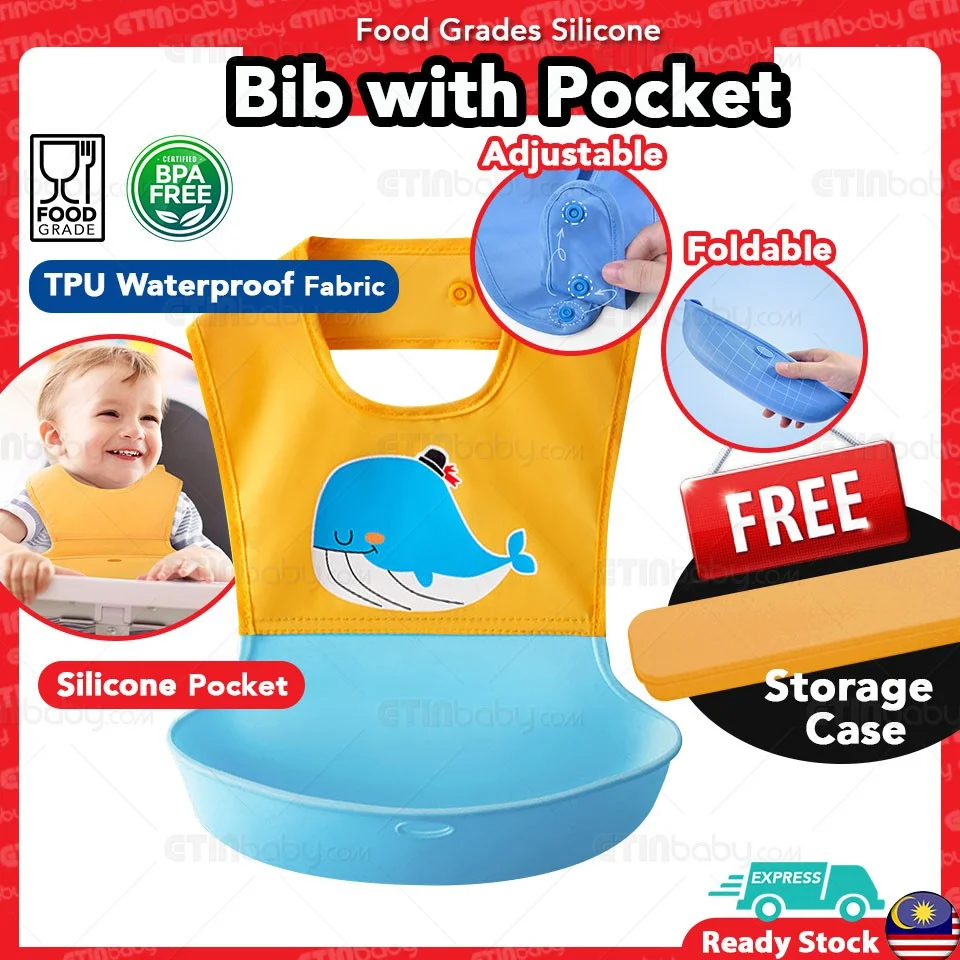 Foldable Baby Bib wi