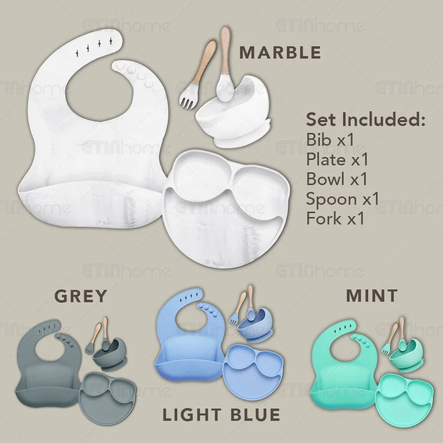 5 In 1 Silicone Baby