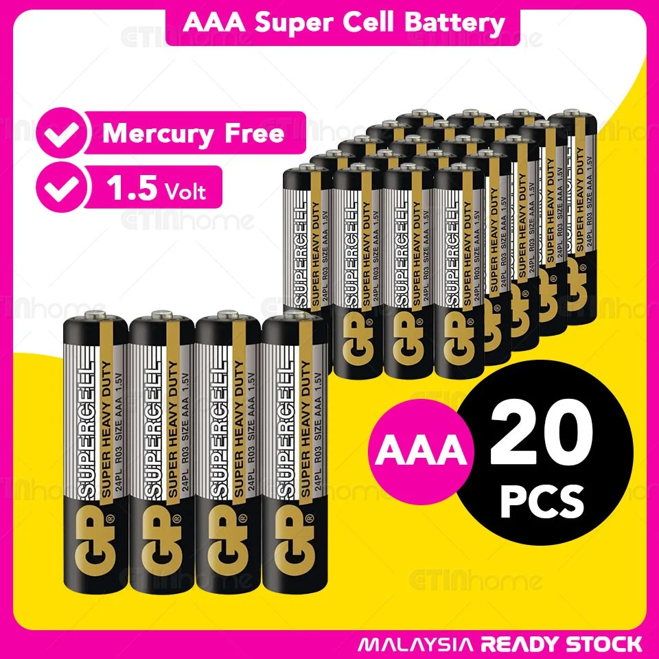 GP BATTERY AAA / AA