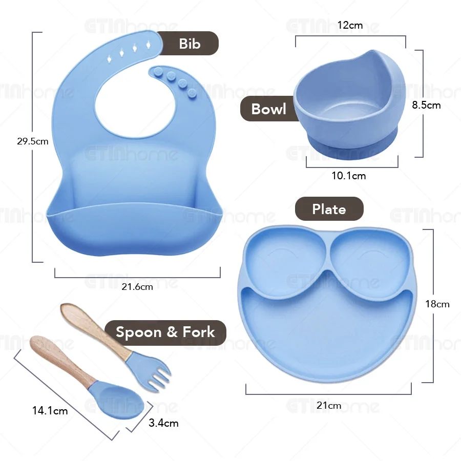 5 In 1 Silicone Baby