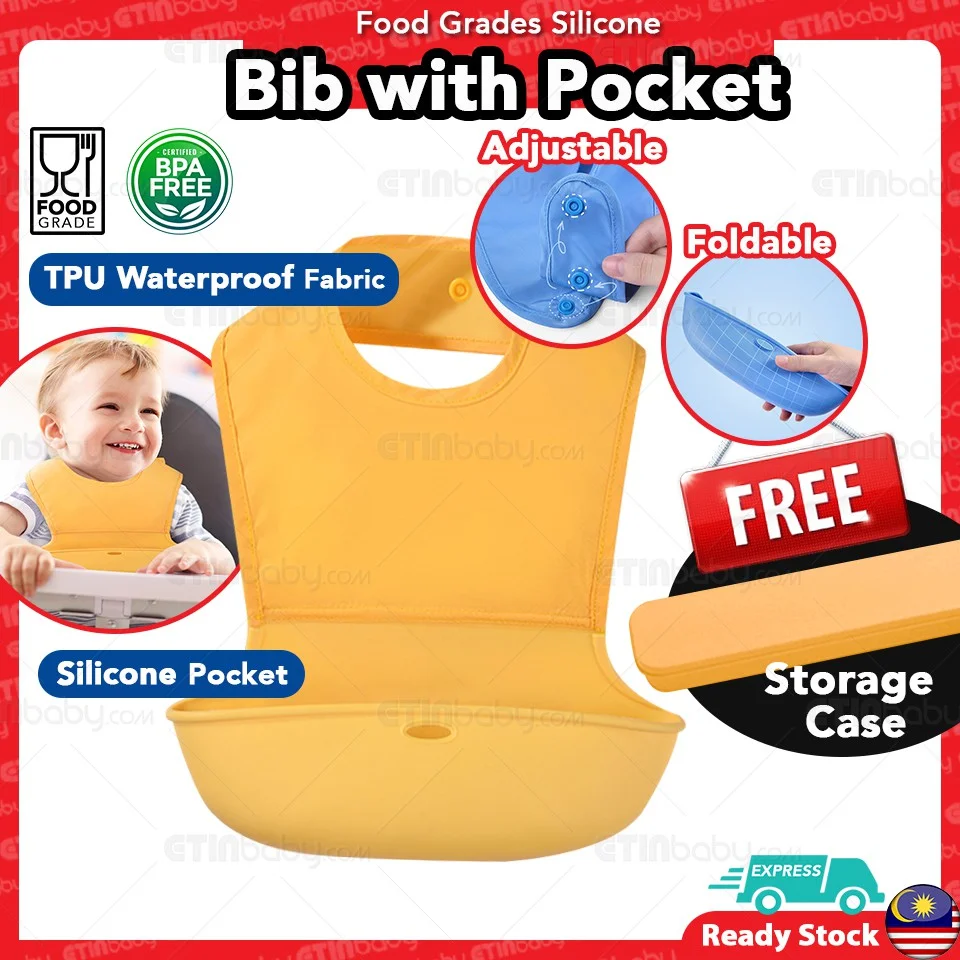 Foldable Baby Bib wi