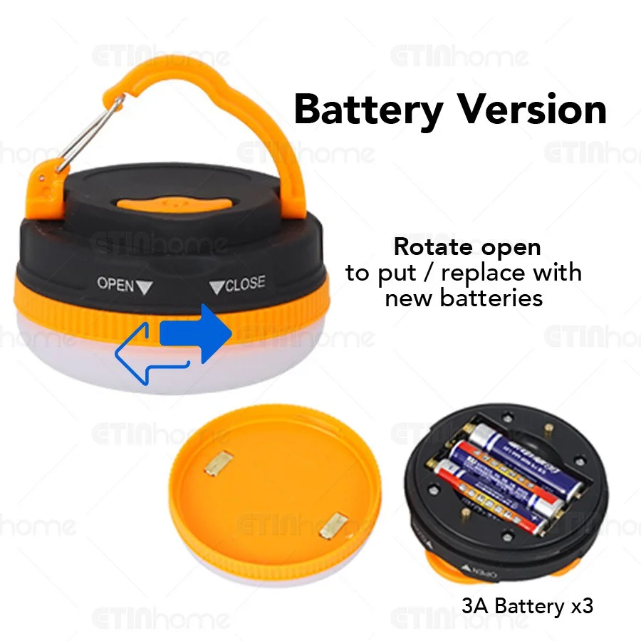 Camping LED Tent Lam