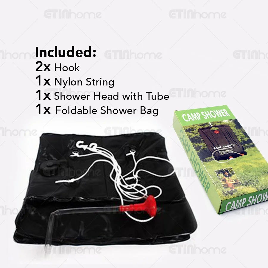 Camping Shower Bag 4