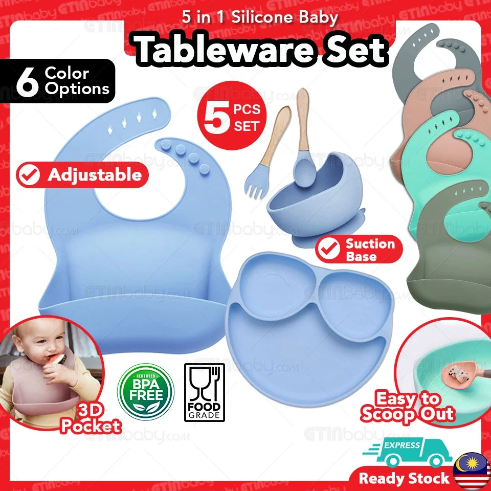 5 In 1 Silicone Baby