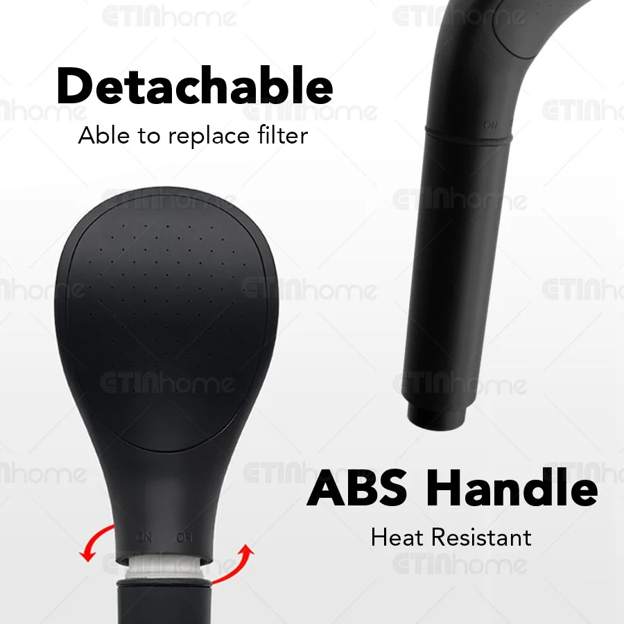 Black Shower Head Se