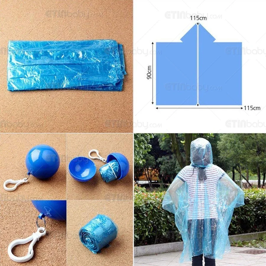 Compact Rain Coat in