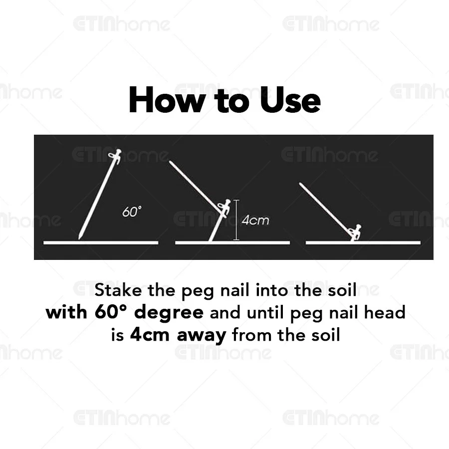Camping Tent Peg Nai